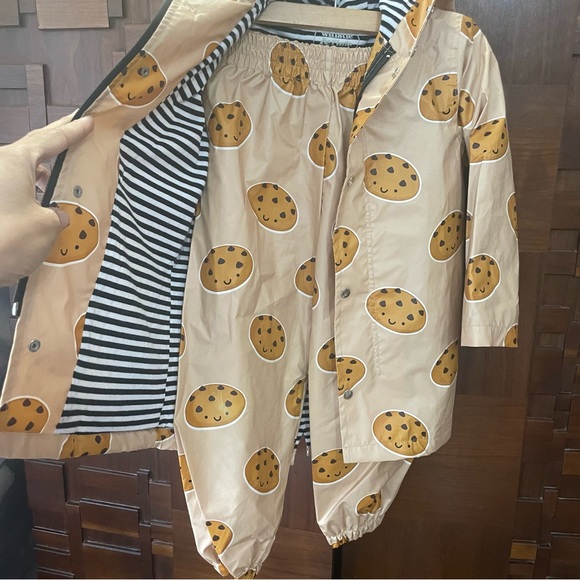 Whistle & Flute Chocolate Chip Cookies Rain pants and Jacket - Picture 4 of 4